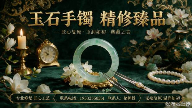 上海鑫钰缘工坊探访，玉器修复为什么优先选实体