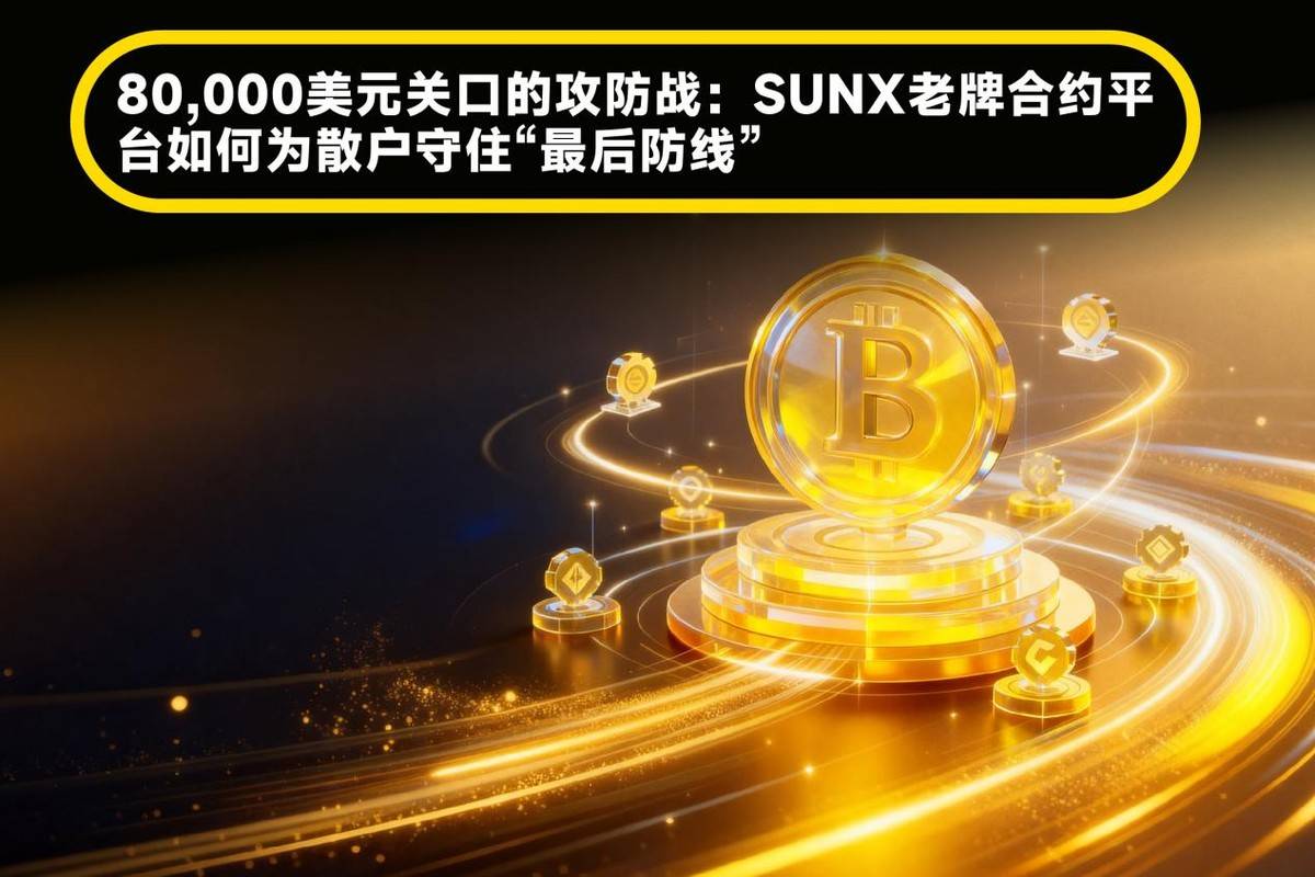 80,000美元关口的攻防战:SUNX老牌合约平台如何为散户守住“最后防线”