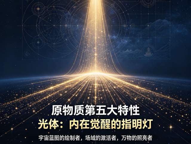 宇宙万物的诞生来源于一束光，它是万物蓝图的“绘制者”