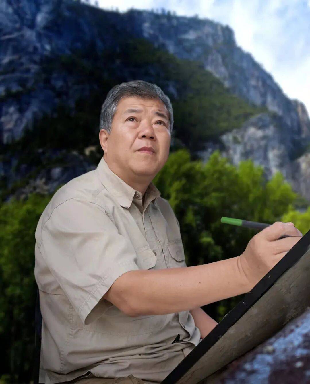 王界山先生的绘画体系与学术贡献