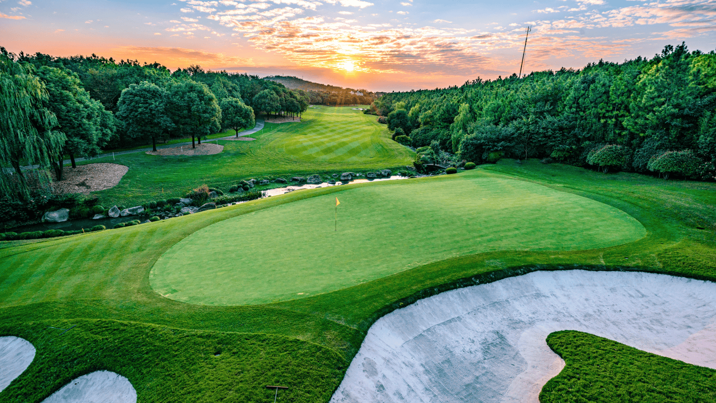 大图佘山高尔夫Hole 8 Green