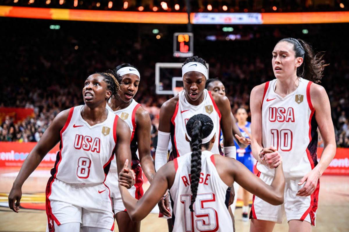 97-79！女篮世界杯大结局，她们太强了，五连冠！法国亚军创历史