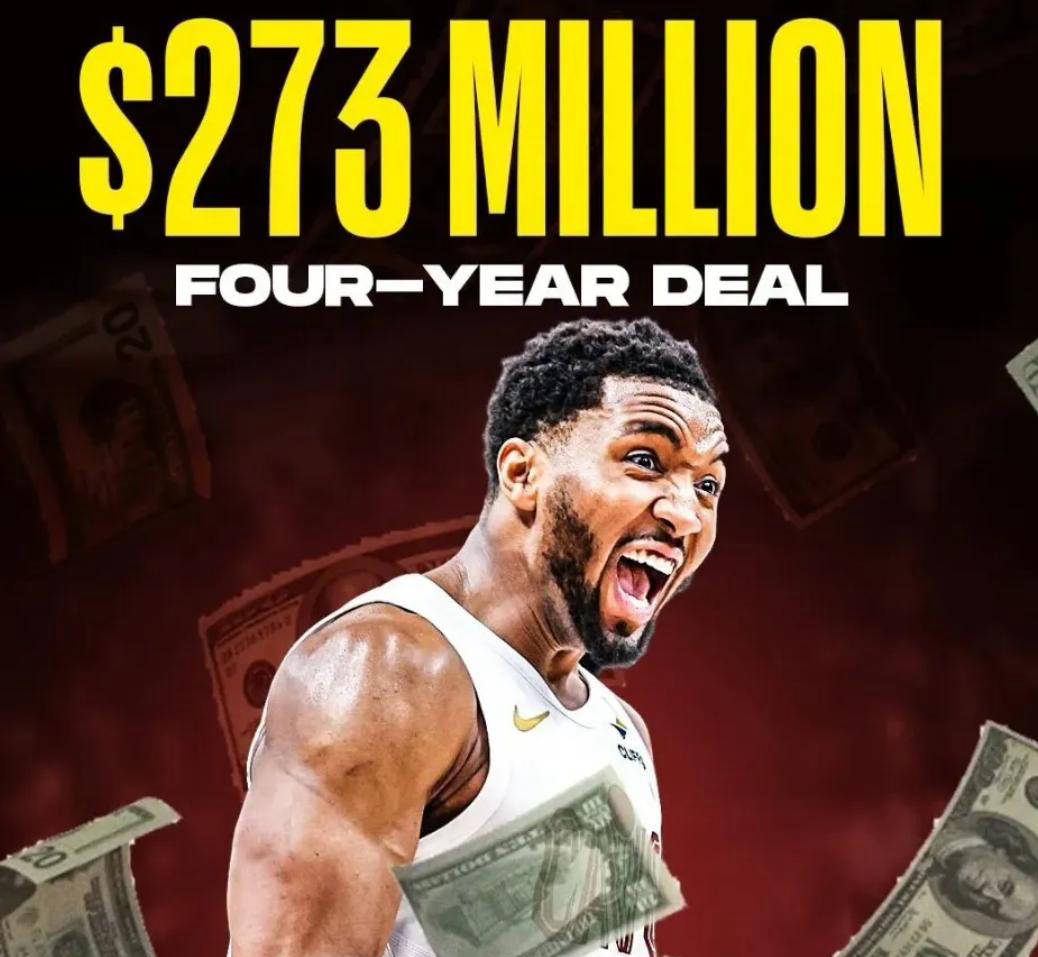 今夏第三次“签约”！米切尔三喜临门，成为NBA最幸福的球员