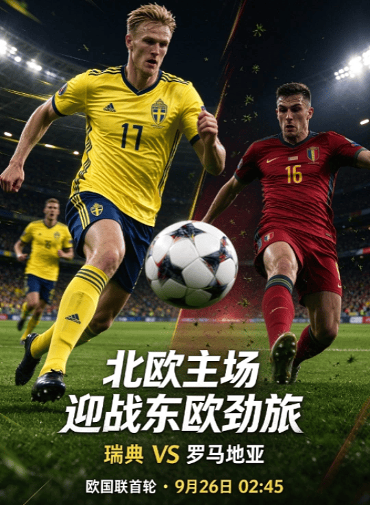 欧国联 罗马尼亚VS瑞典