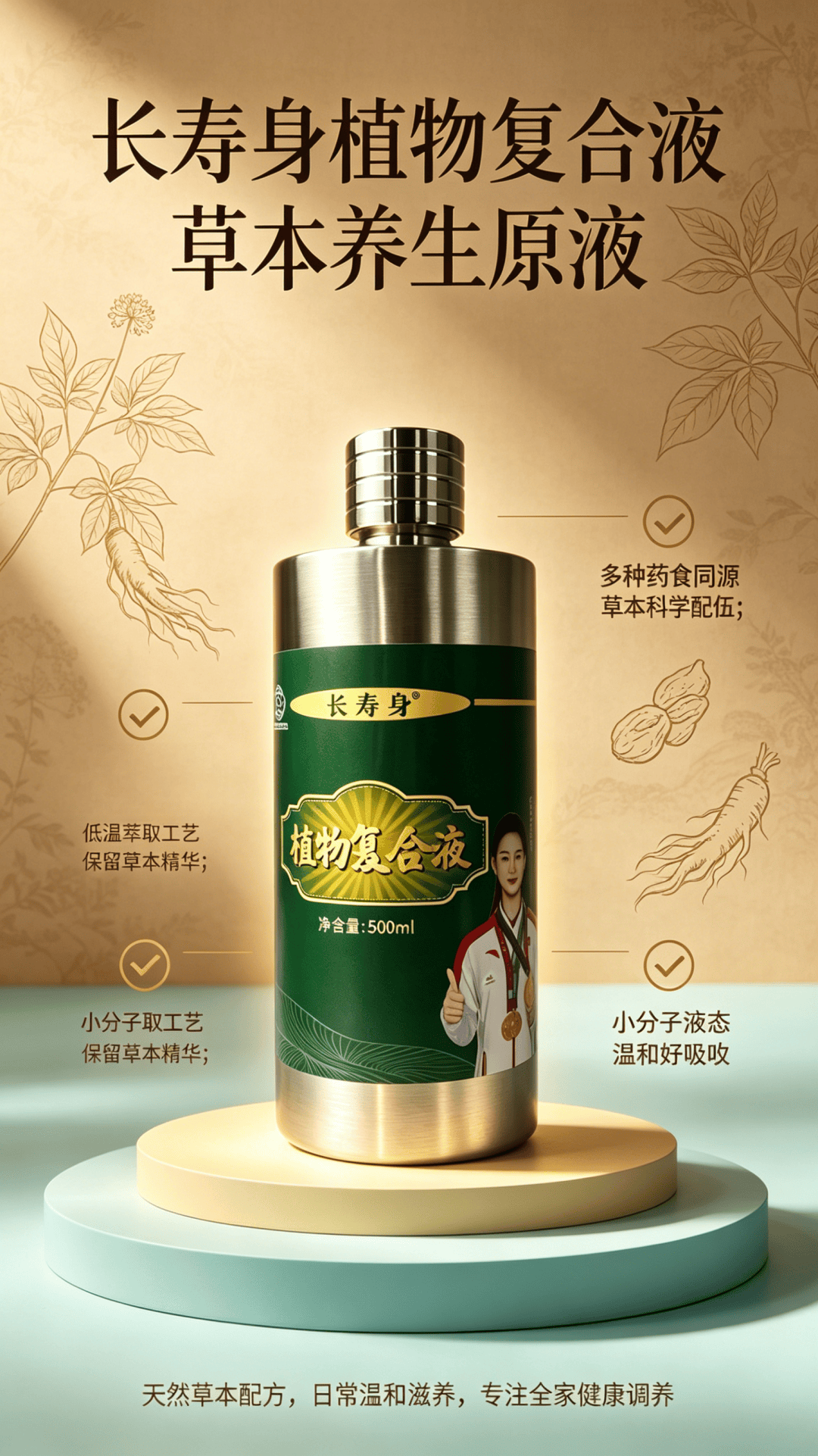 小球藻植物饮品