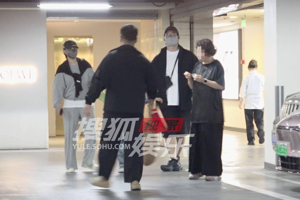 马丽携子逛街用餐 母子互动温馨满溢