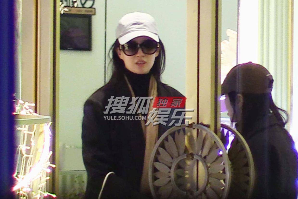 刘亦菲携爱犬哈哈美容 温柔笑容治愈粉丝心