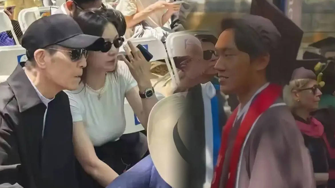 张艺谋二儿子耶鲁大学毕业，夫妻俩赴美参加典礼