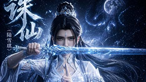 《诛仙》陆雪琪手机壁纸：清冷独立、心怀天下、天赋异禀，原著称为“青云五百年第一奇才”！