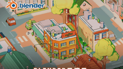 三渲二材质：Blender/SU生成动漫风格效果图