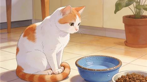 干粮喂养的猫，每天缺多少水？一个数据让你清醒
