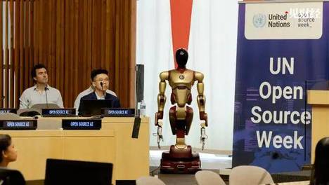 总理调研过的机器人公司登上联合国了