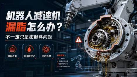 RV减速机漏脂怎么办？从润滑脂失效到密封异常全面分析