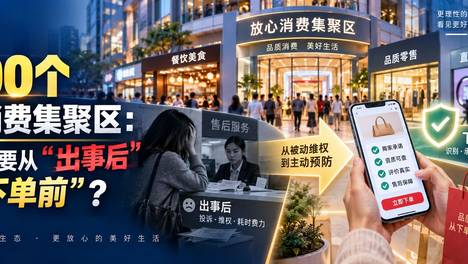 5000个放心消费集聚区：维权为何要从“出事后”挪到“下单前”？