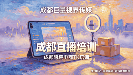 成都直播培成都直播培训基地这几家公司靠谱又专业