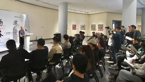 开幕报道丨青年艺术家沙龙（第二十四回）《白驹空谷——屈炳昊个人作品展》在陕西省美术博物馆开幕