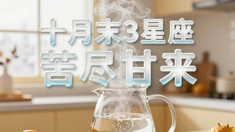 十月下旬，之前熬的苦开始有回报，日子顺起来的星座