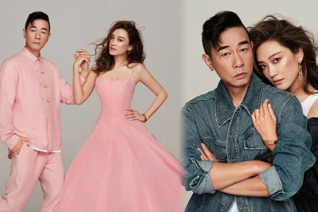 应采儿陈小春甜蜜合影,两人牵手热舞幸福浪漫