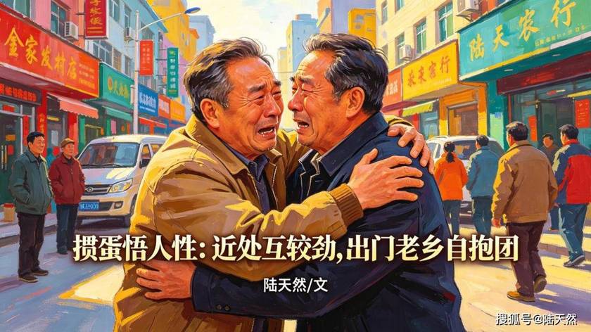 掼蛋悟人性：近处互较劲，出门老乡自抱团