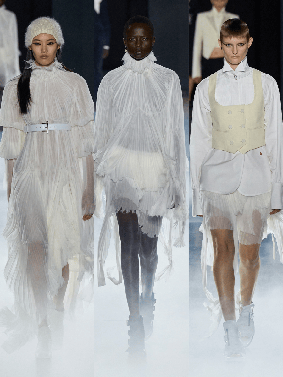 【秀场穿搭】2025春夏高级成衣系列-Alexander McQueen