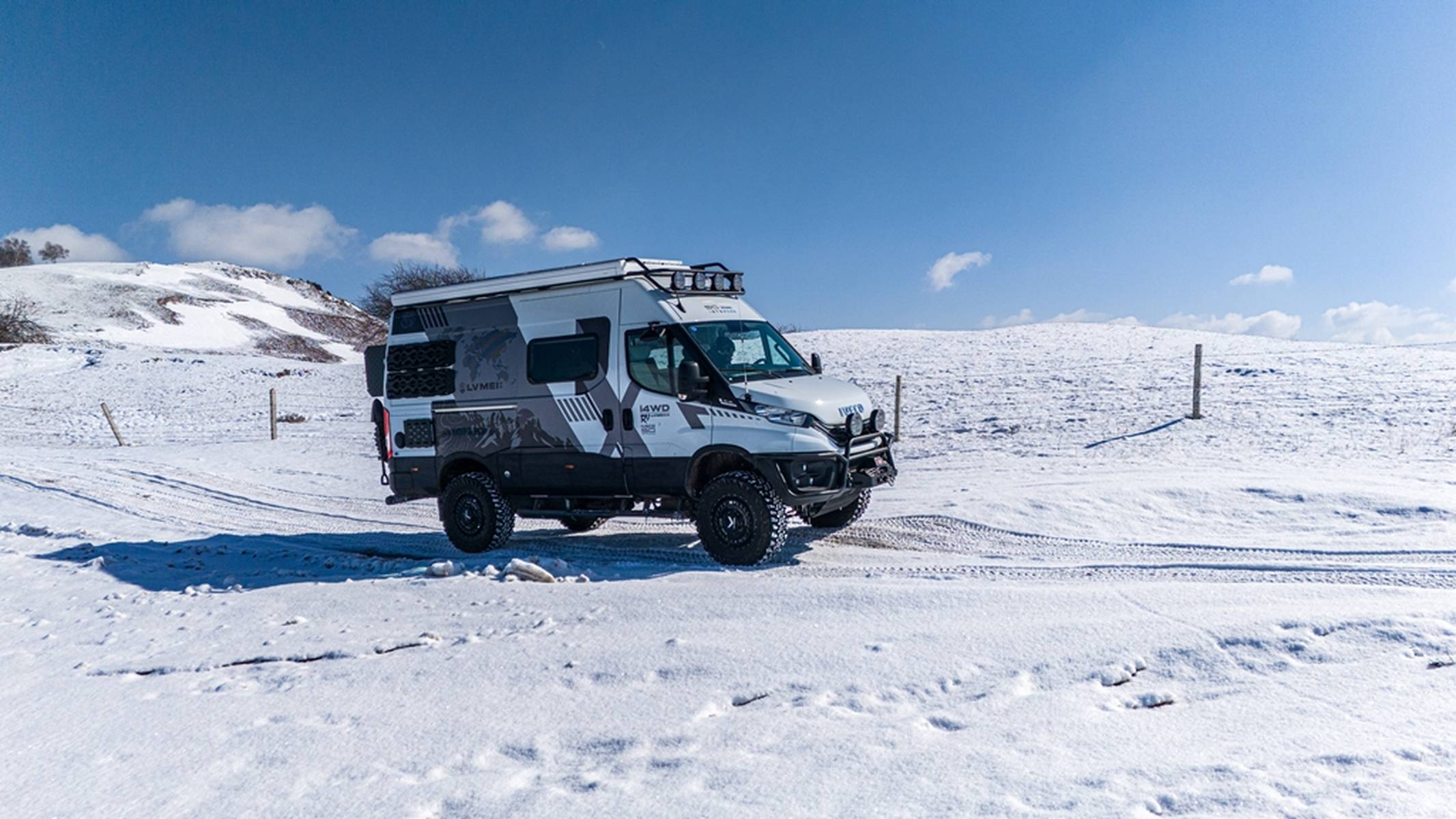 舒适自由 旅美速腾意大利new daily b型四驱越野房车