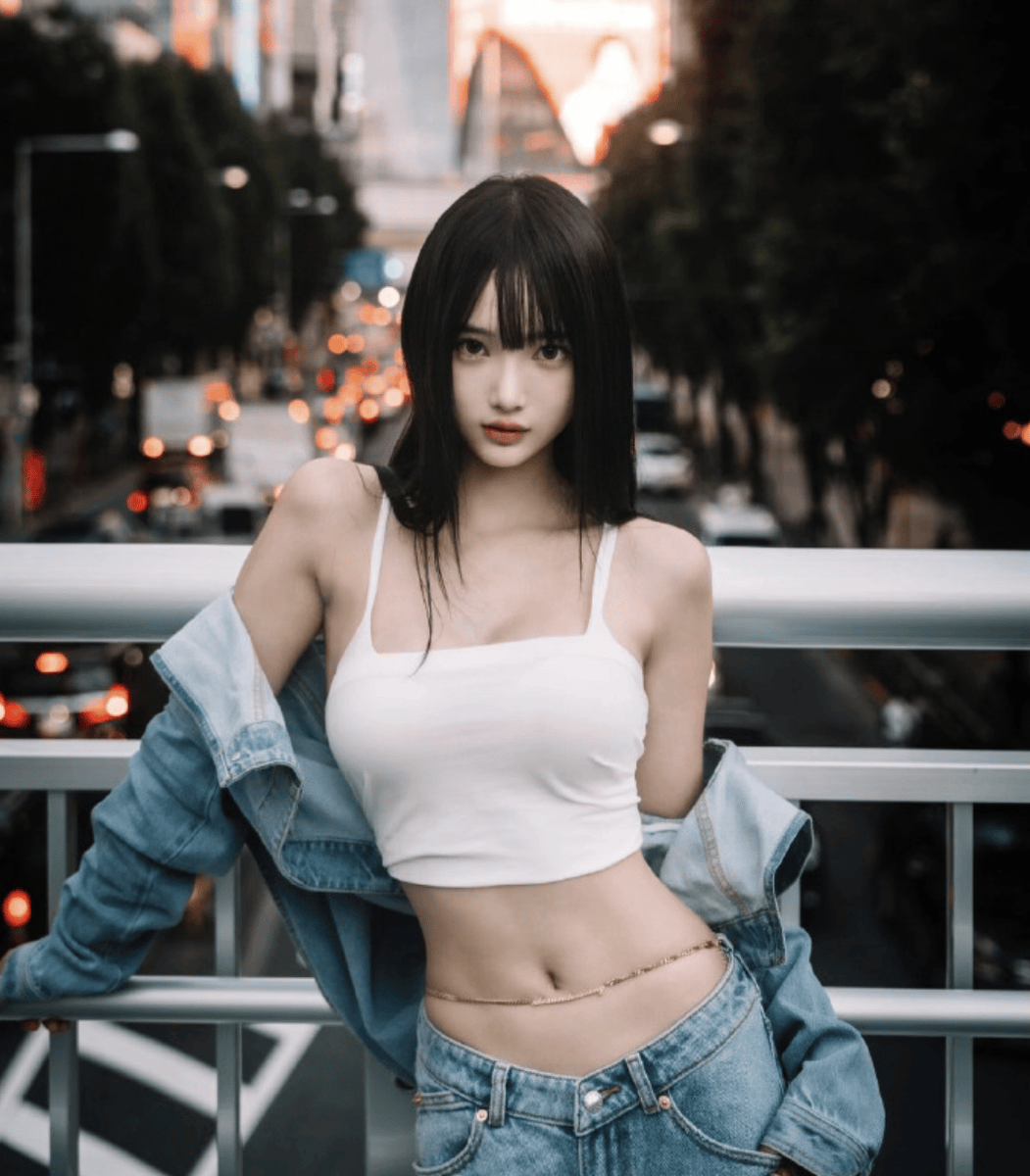 林俊杰女友七七日常美照释出 神态灵动身材诱人