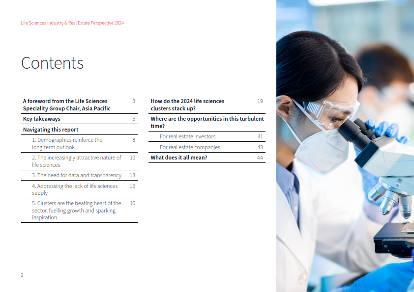 2024年亞太地區生命科學產業與房地產市場展望報告-英文版(附下載)