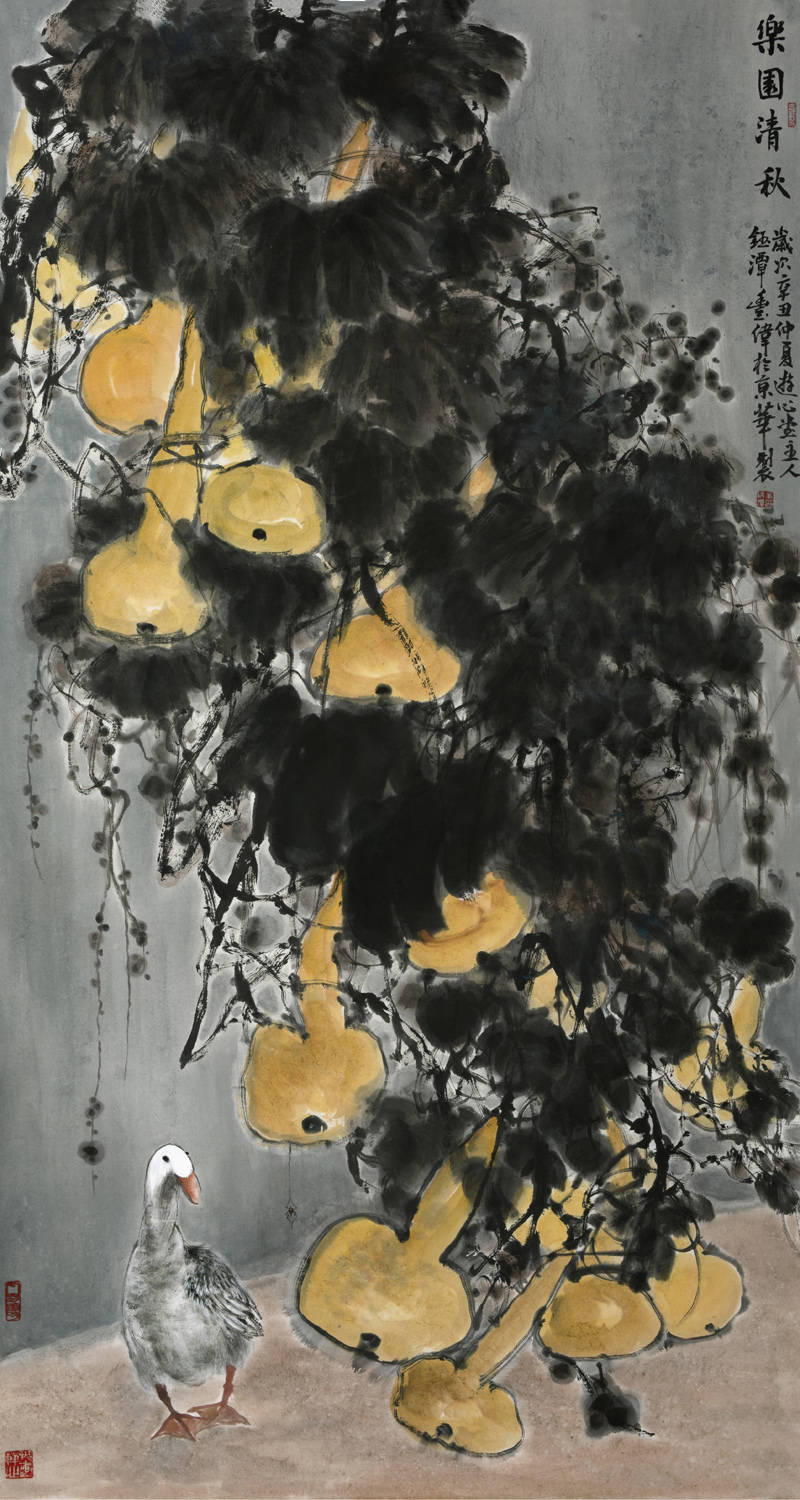 韦伟画作:笔墨间的山河与天地,意境深远-搜狐大视野-搜狐新闻