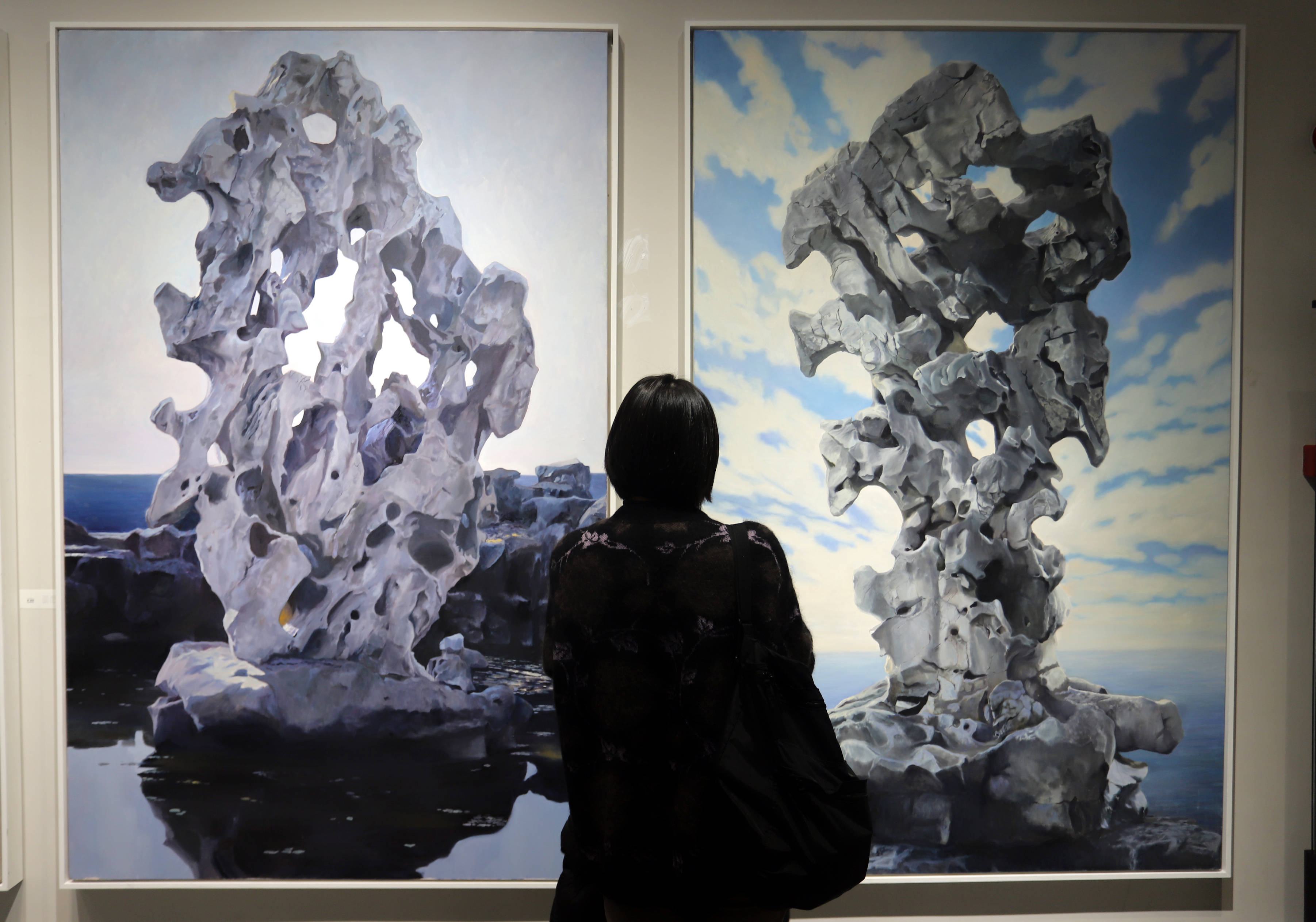 《曹春辉:返回到事物本身》个人油画展在苏州泓艺术空间开幕_先生