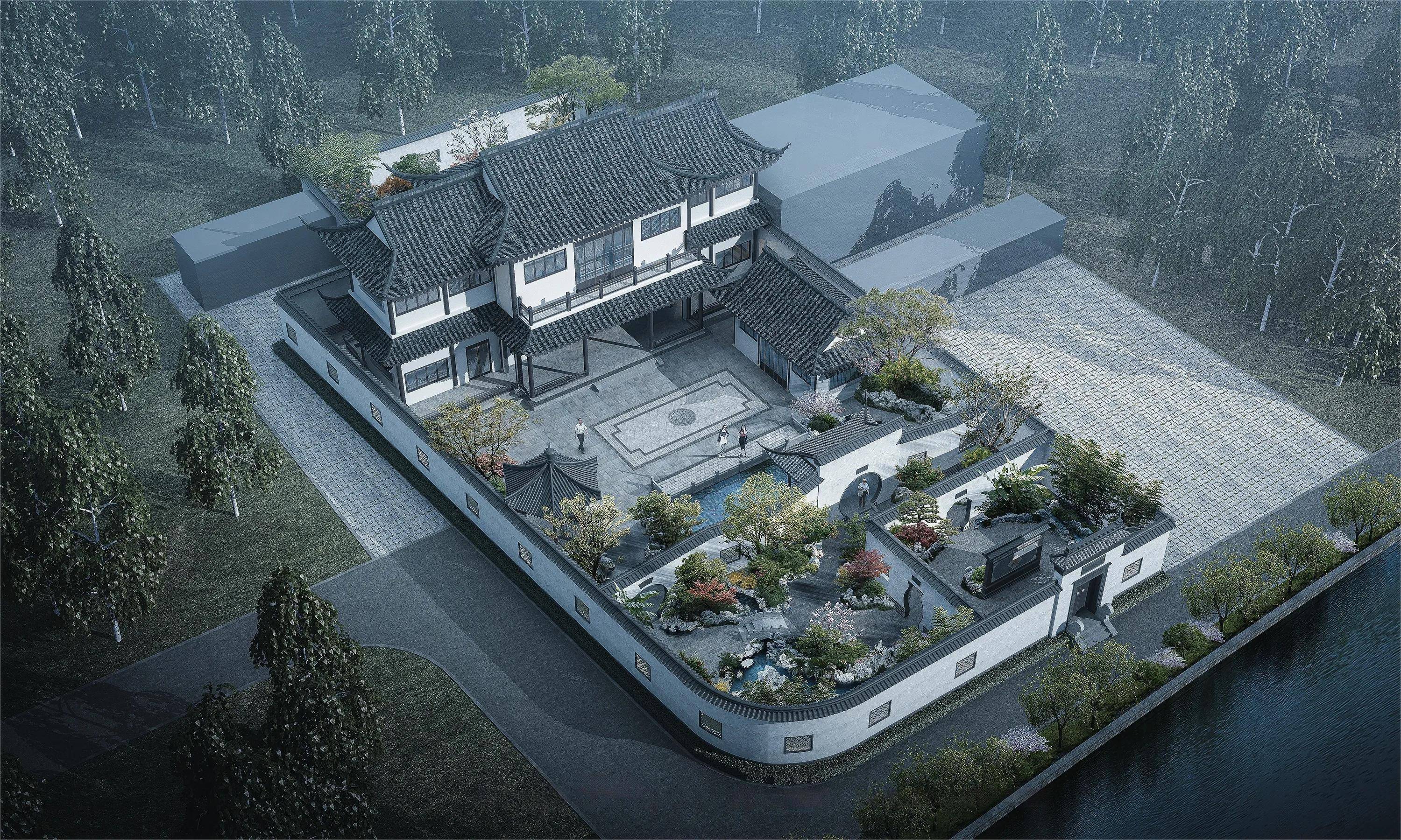 苏式合院设计的要点有哪些?_建筑_自然环境_文化