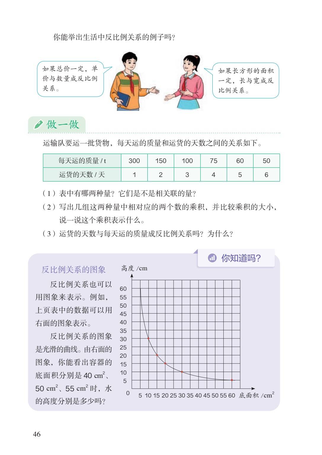 六年级数学下册电子课本pdf高清版教科书电子版新插图2024寒假预习