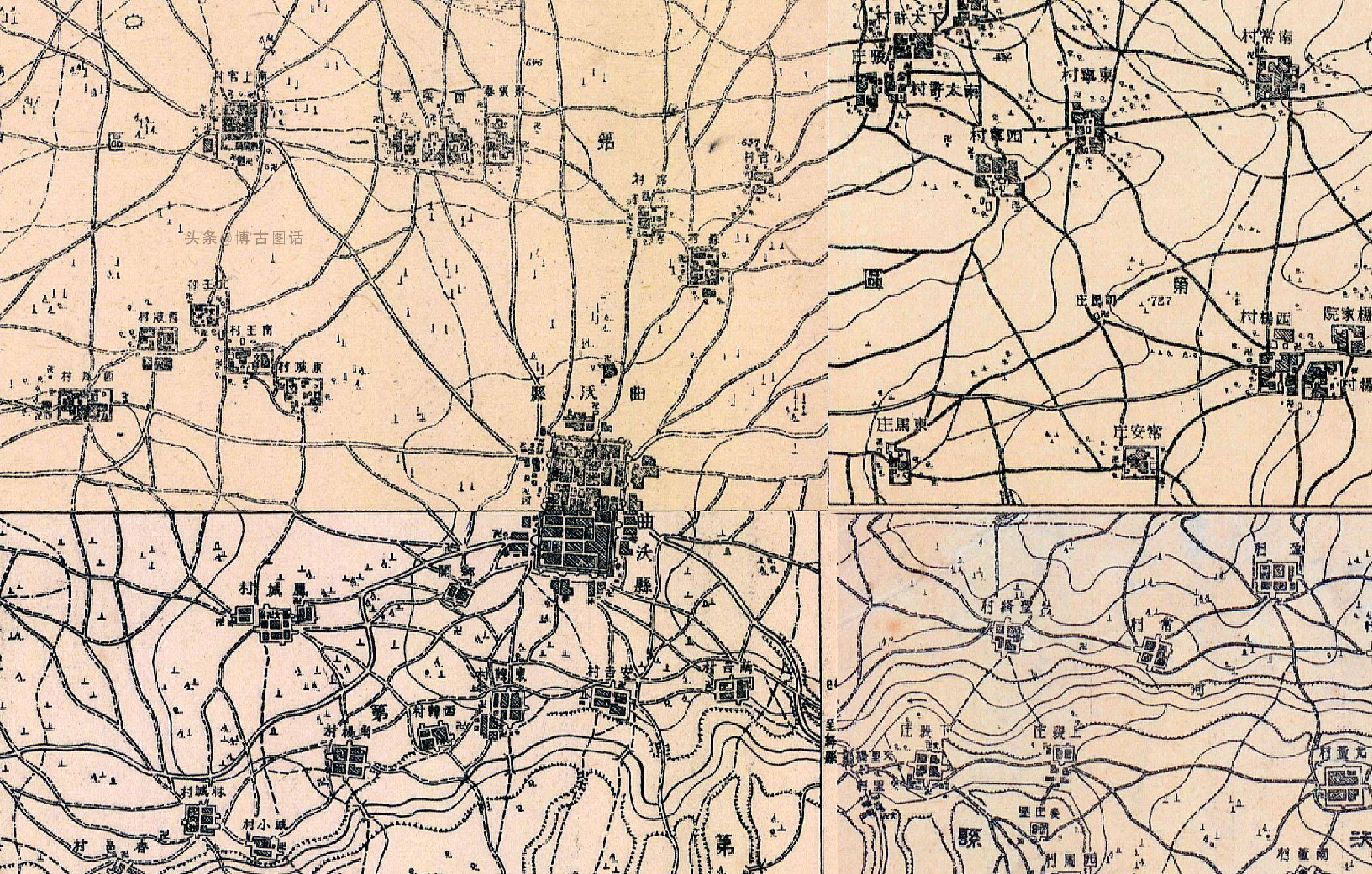 1938年中国地图高清图片