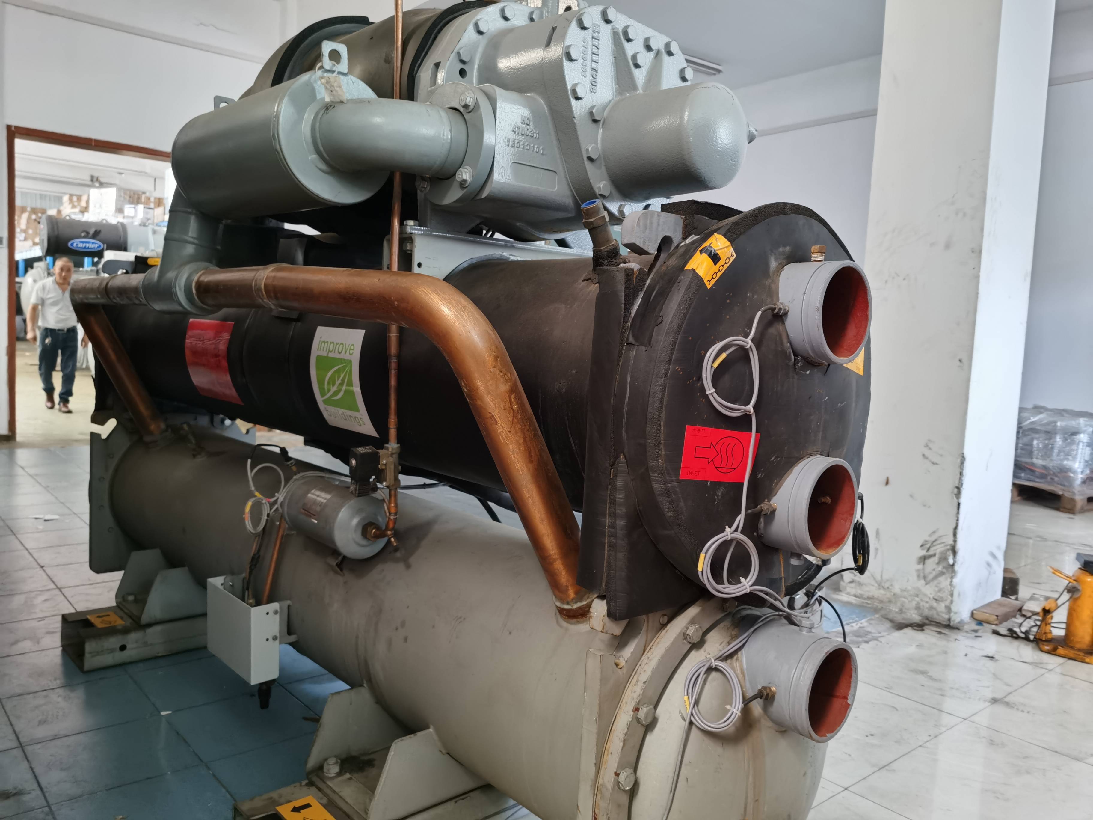 郑州工业制冷设备,中央空调安装公司_运行_蒸发器_水流量