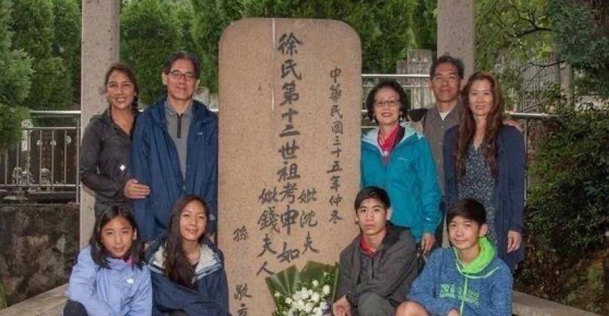 徐积锴:徐志摩逝世后的唯一儿子,举家定居美国,后人无人说汉语_父亲