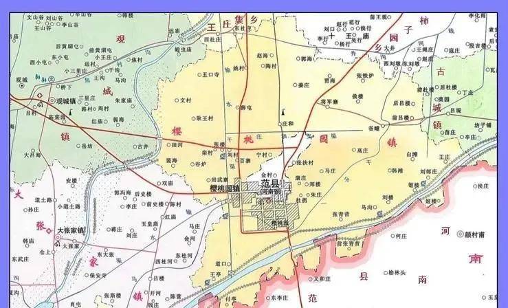 飞地中曾经全国唯一一个县城在省外县城-河南省飞地_范县_城关镇_山东