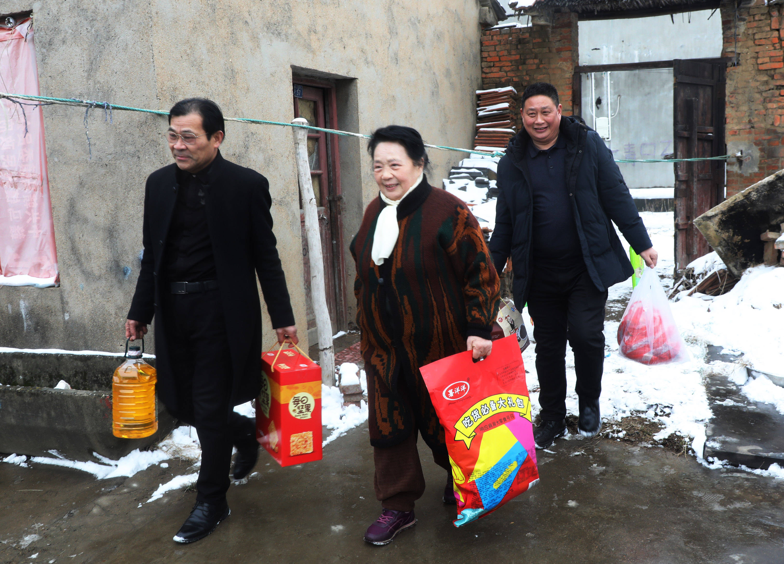 江苏赣榆副食品行业协会开展节前走访慰问活动