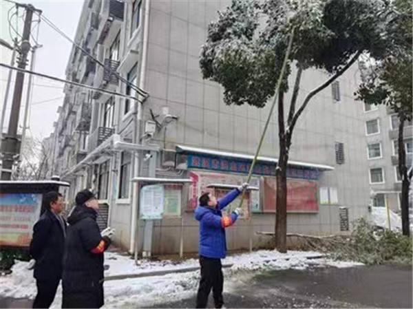 武汉市葛光社区“多方联动”除冰除雪志愿活动 (图6)