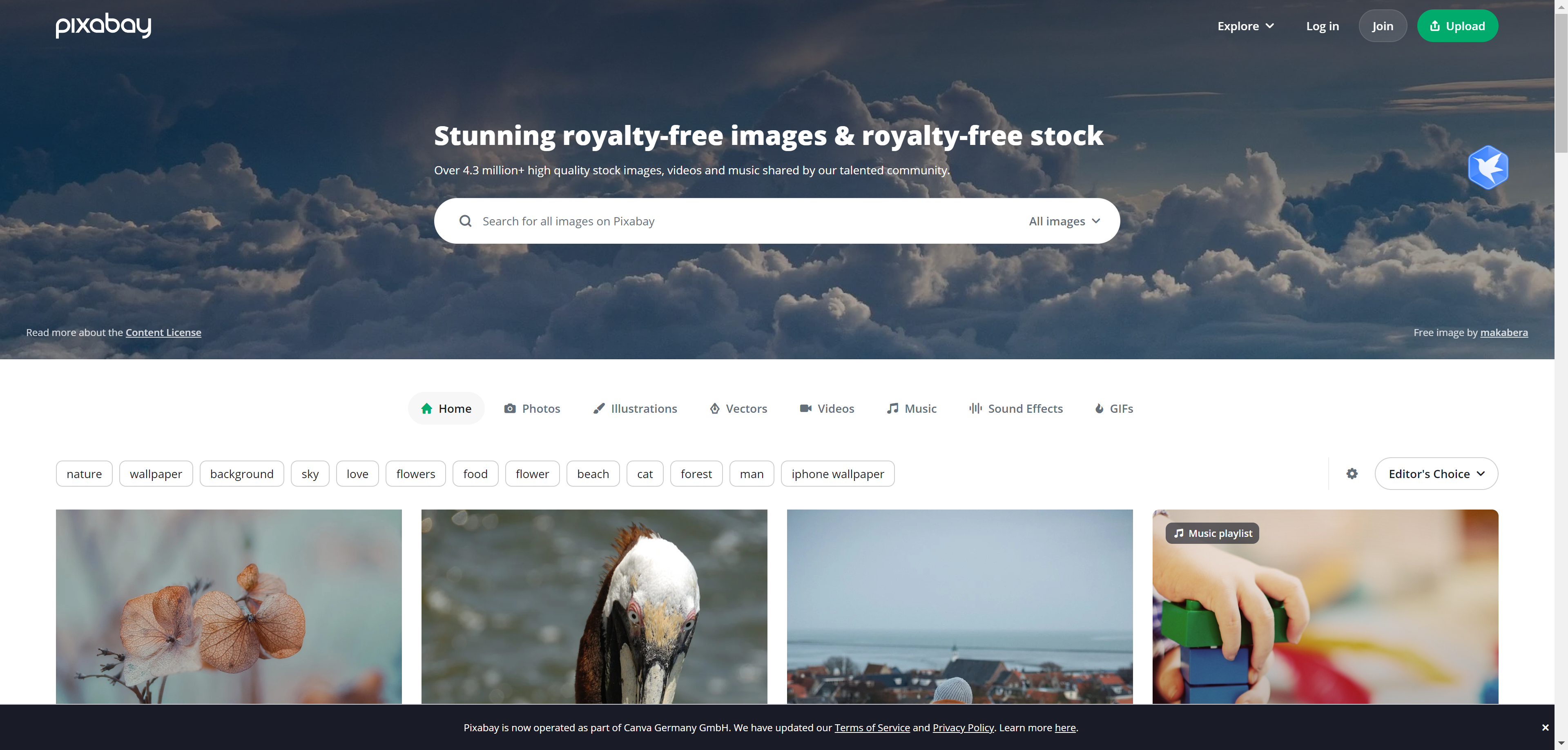 pixabaycoverr作为国外专业的短视频素材网站,也提供了很多高清