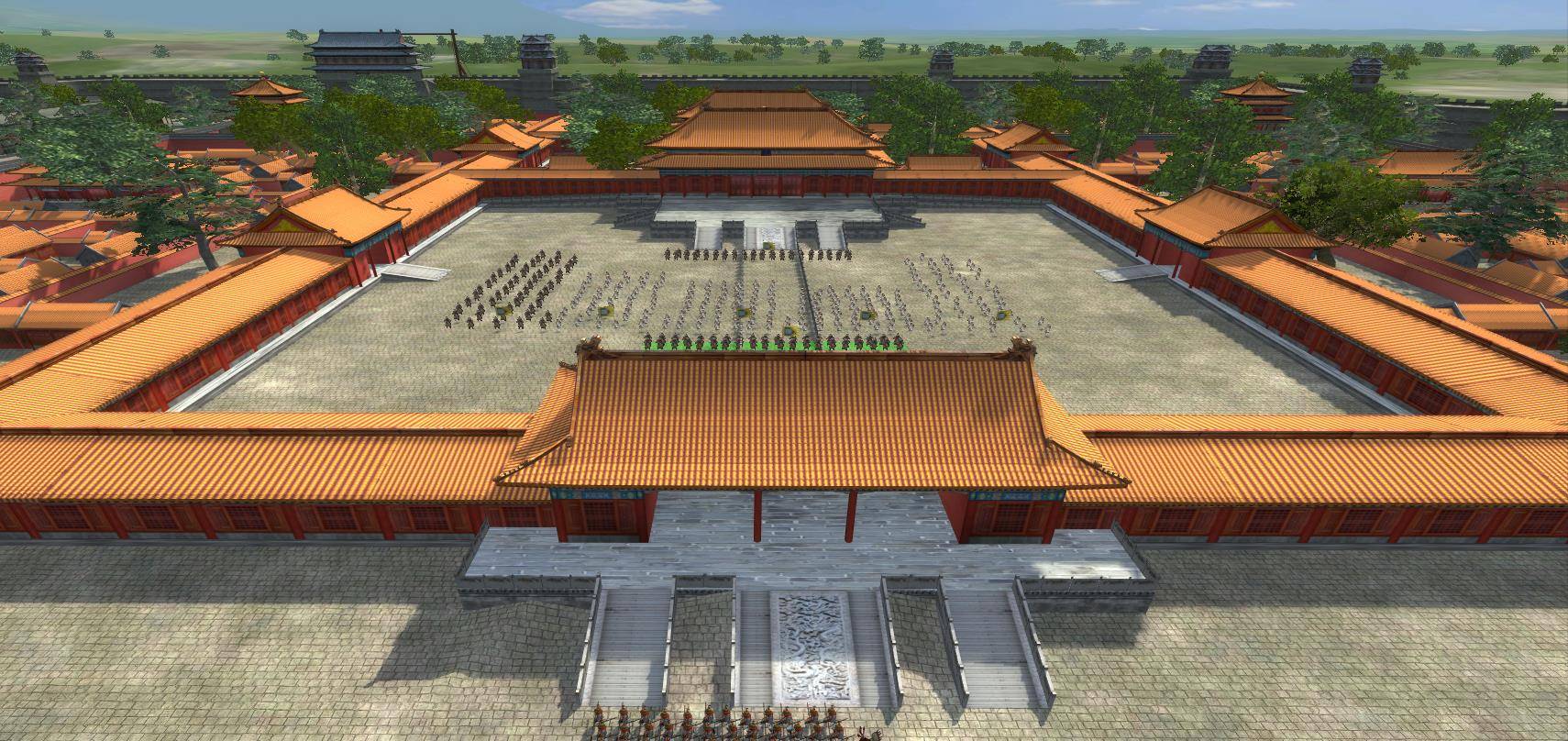 此时的燕王府只有府兵800人,而包围燕王府的军队至少有数千人,北平城