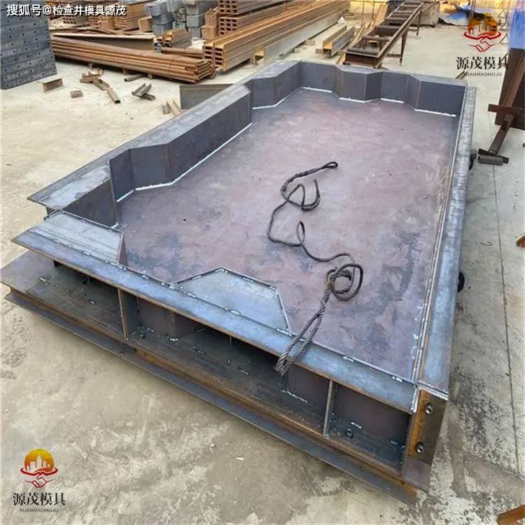装配式道路面板模具 源茂混凝土预制桥面模具_形状_边长_方形