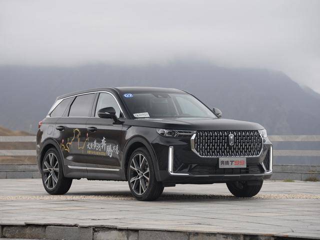 一款独特设计,卓越性能和极具竞争力的价格的国产suv#一汽奔腾t99