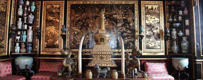 这些文物大部分都是战时趁火打劫,从中国掠夺而来的.