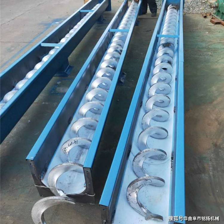 水平螺旋上料机 多轴碳钢管输送机 水泥浆u型绞龙提升机_整机_适应性