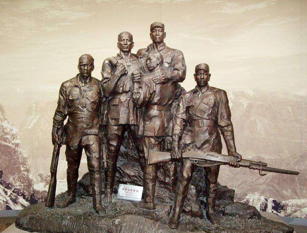 狼牙山五壮士跳崖后,其中2人被神秘人救下,45年后恩人身份曝光_进行