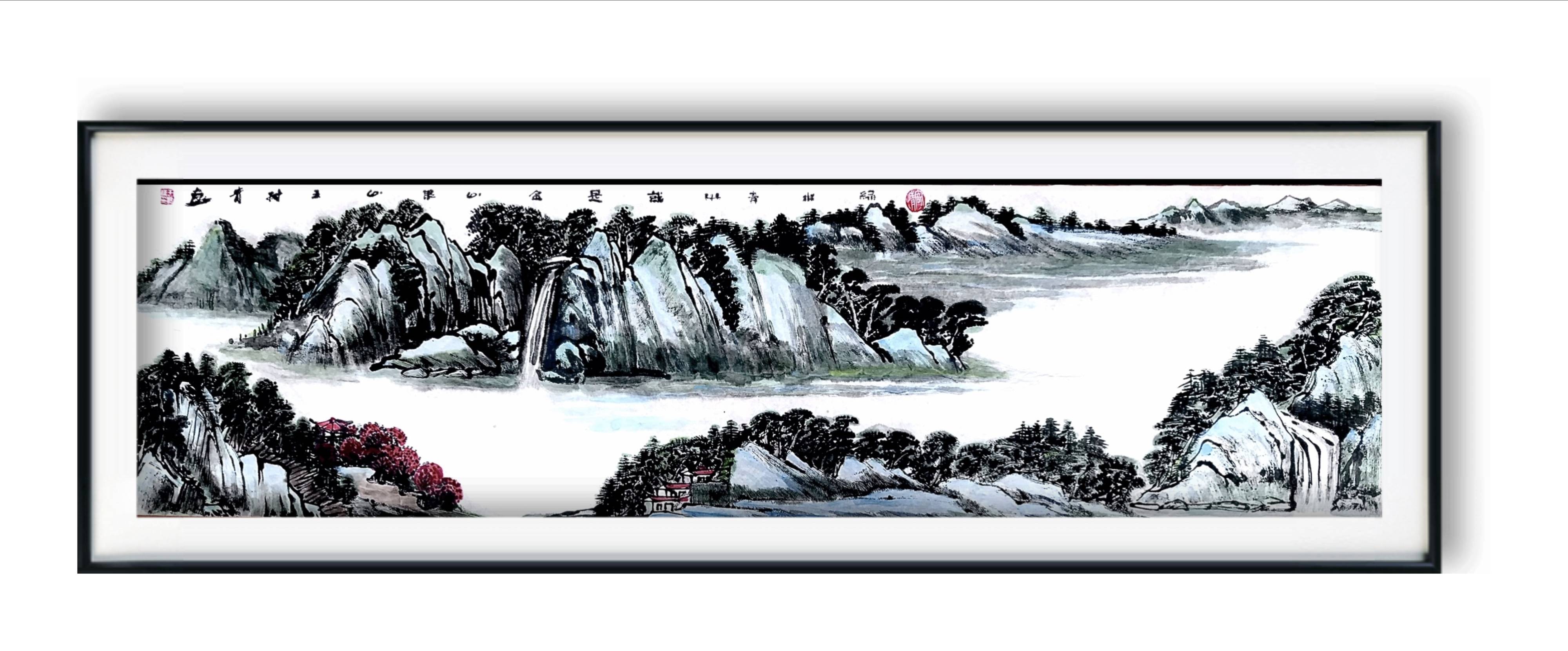 江山就是人民——王树青画山水寓意_内蒙古_作品_中国书协