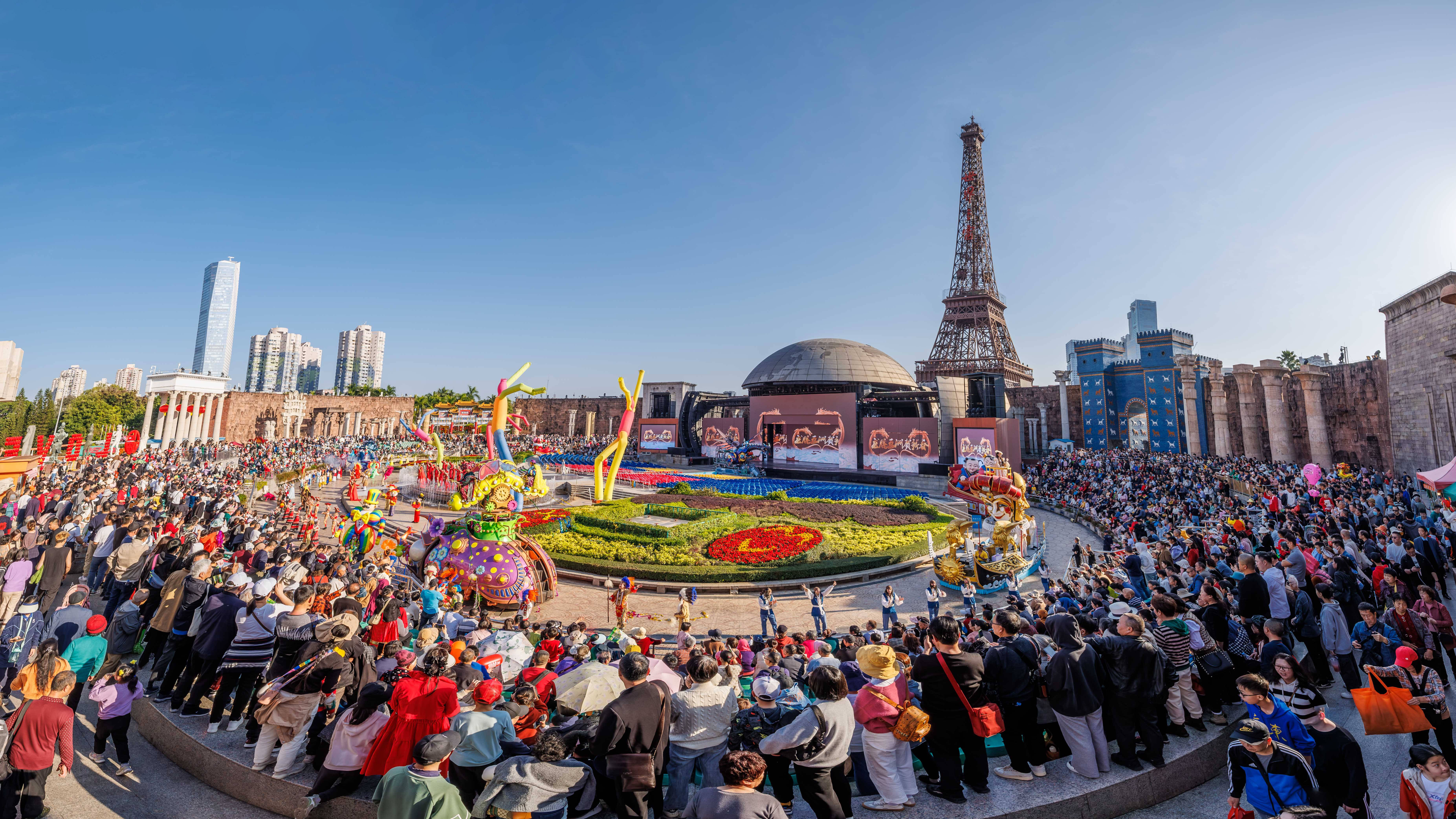 深圳世界之窗佛山顺德欢乐海岸plus"2024华侨城团圆季"期间,由欢乐谷