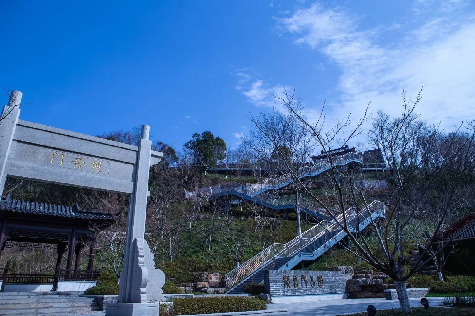 南京观音山景区图片