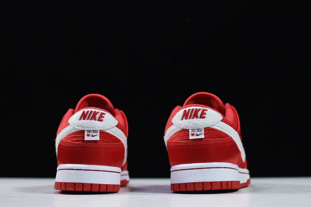 耐克nike dunk low valentines day solemates 红白低帮板鞋