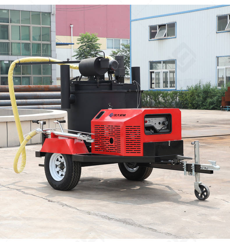 沥青灌缝机开槽深度要提前调好,方法如下_施工_路面_设备