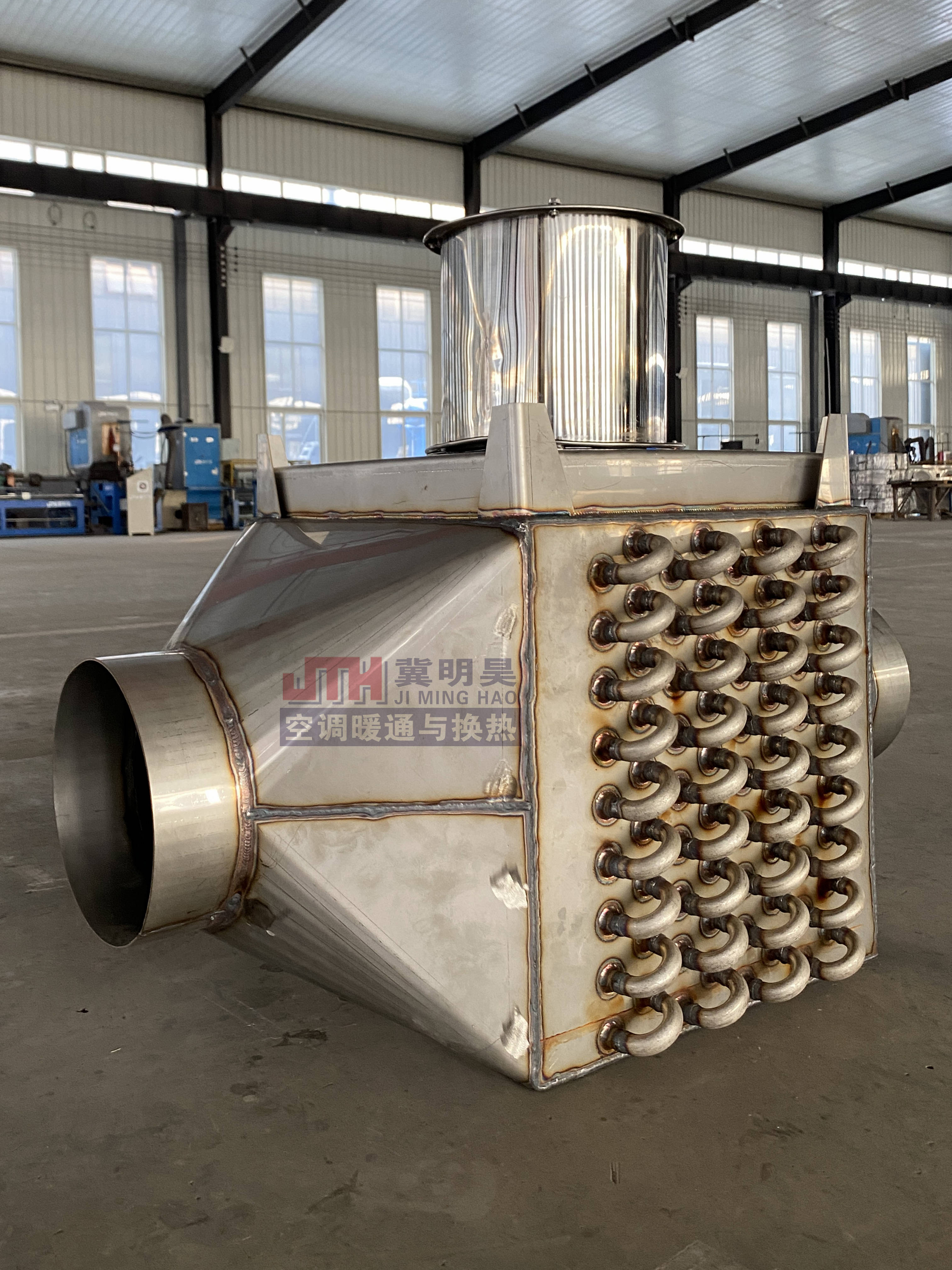 翅片管换热器在电厂的热力系统中起到了关键的热交换作用.